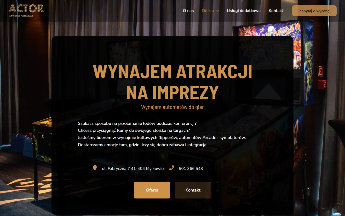 Strona główna serwisu atrakcjehotelowe.pl